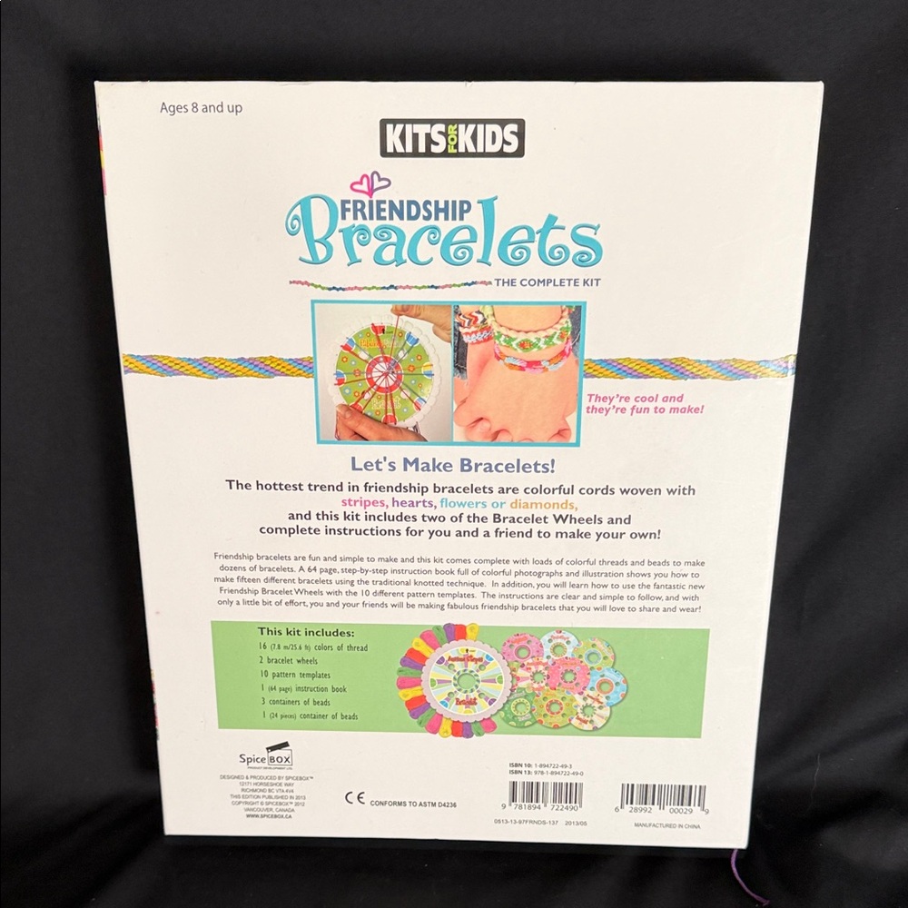 Friendship Bracelets Kit - Colorful Craft Set - Picture 4 of 4